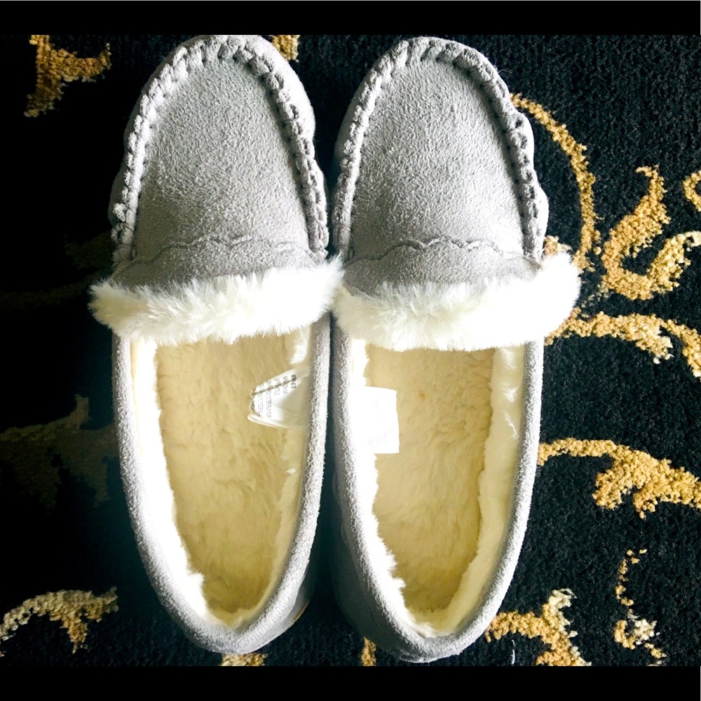 Sonoma faux fur moccasins with Free shipping